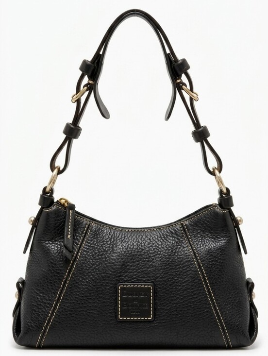 Dooney & Bourke Handbags - Dooney & Bourke Black Leather Shoulder Bag